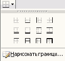 Различные варианты проведения границы ячеек